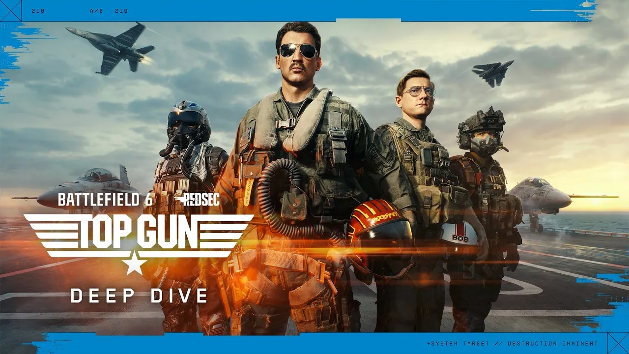Battlefield 6 × Top Gun, официальный Gameplay Deep Dive
